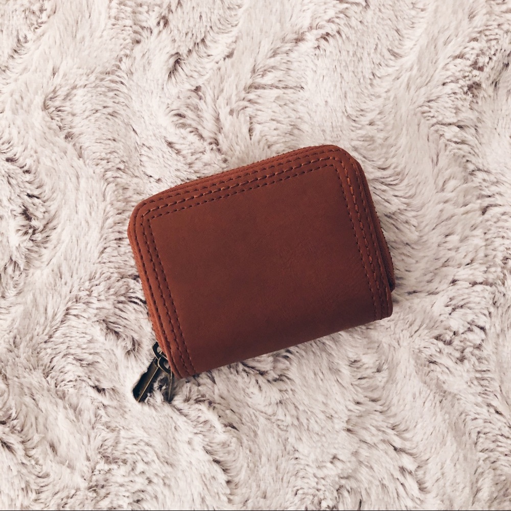 Saddle Brown Mini Wallet